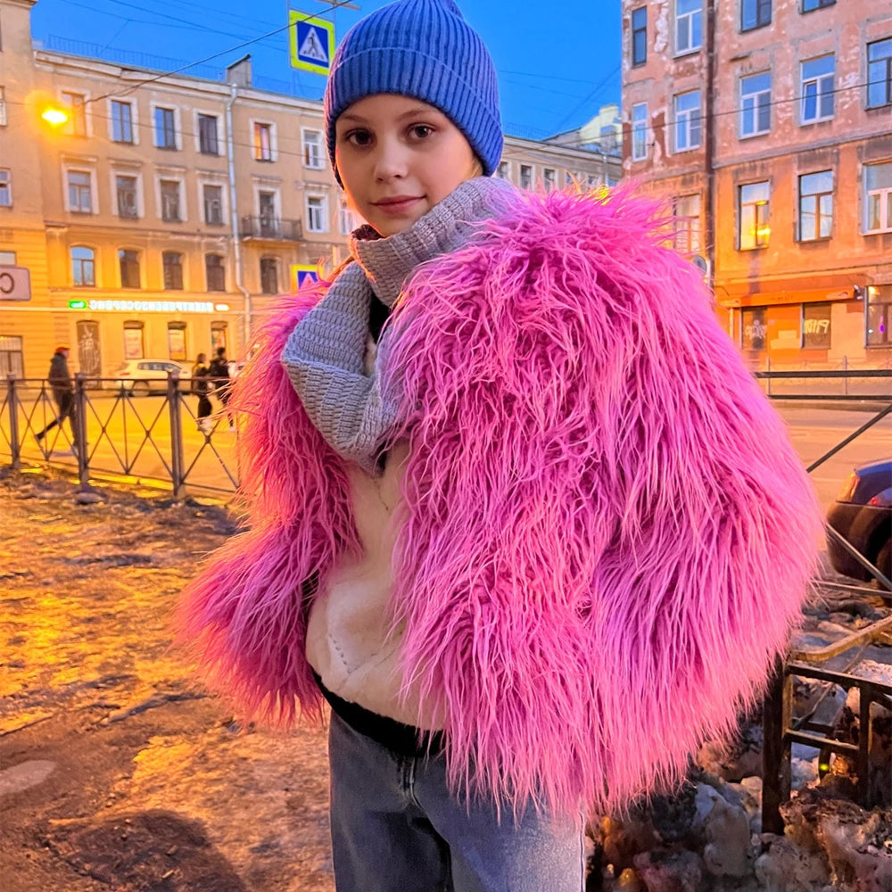 Luxury Faux Fur Coat