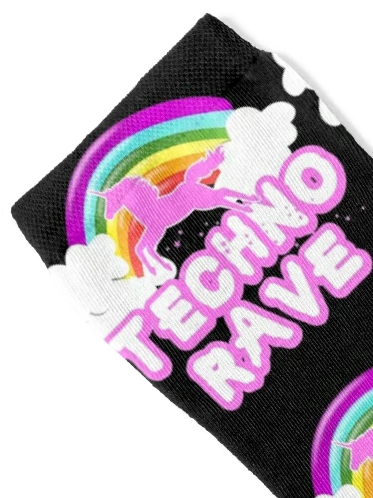 techno rave Socks