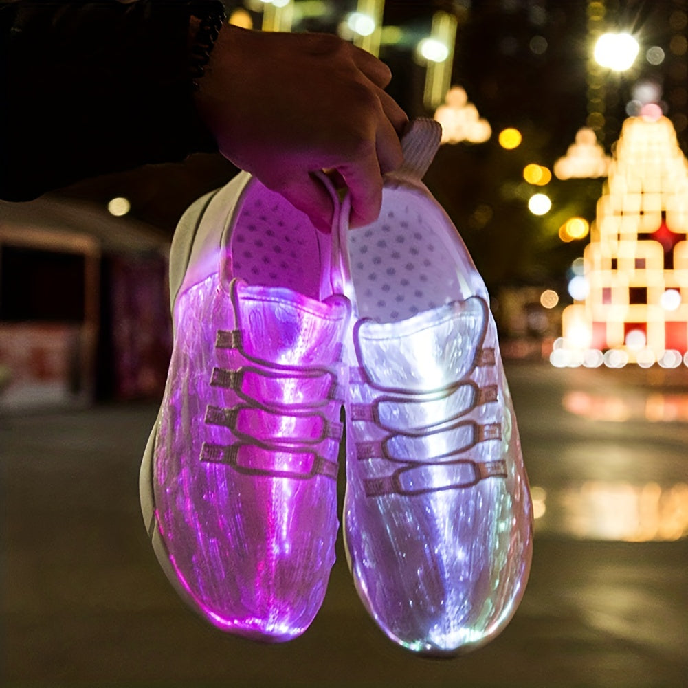 Fiber Optic Shoes For Men And Women