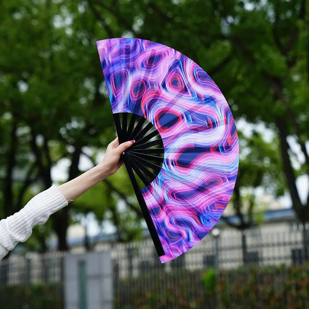 33cm Large Hand Rave Fan