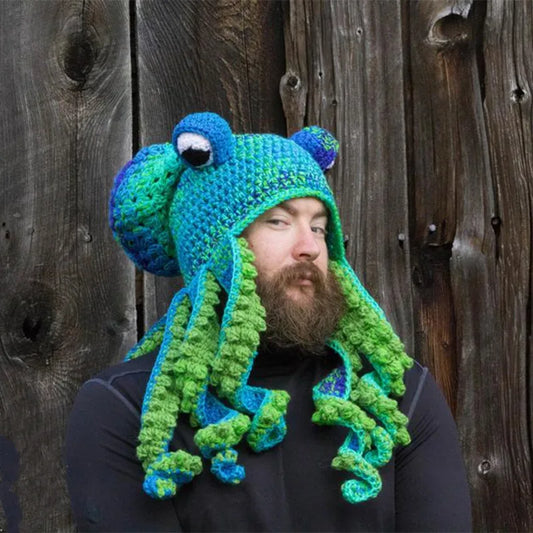 Fun Knitted Octopus Hat