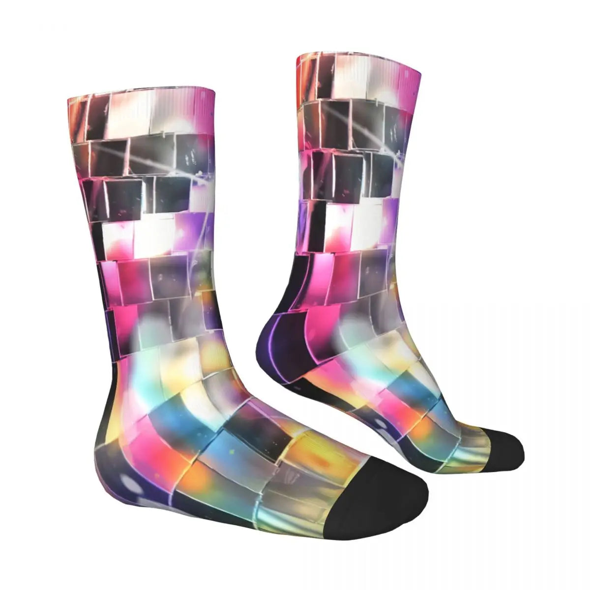 Colorful Disco Ball Socks