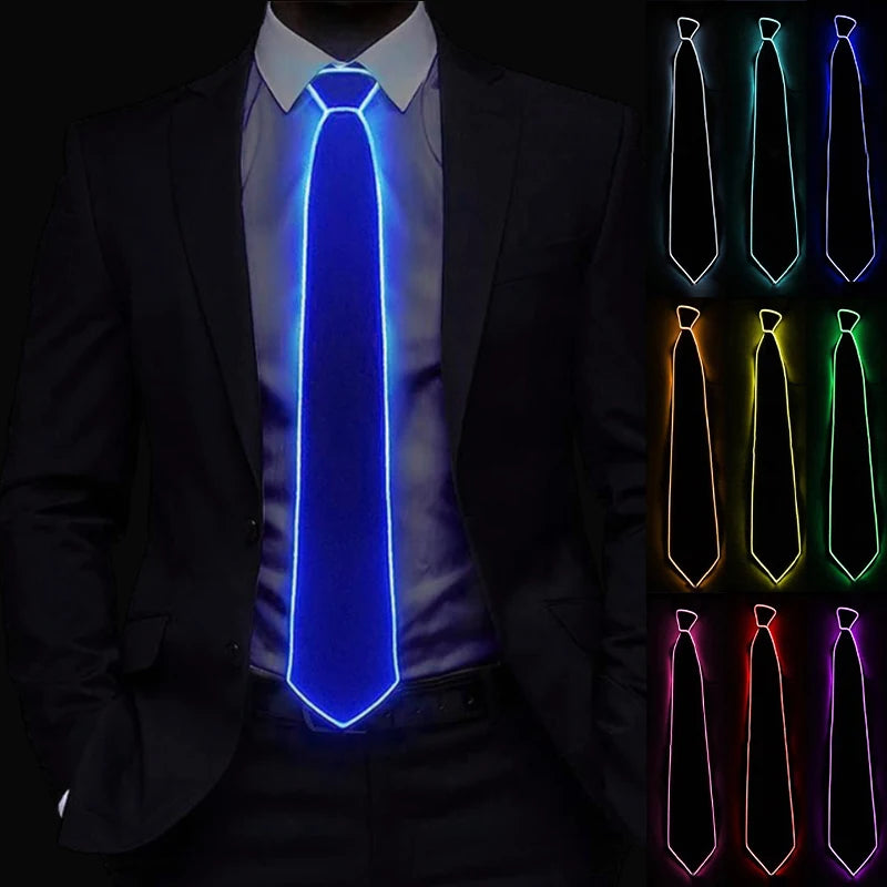 Led Light Up Tie